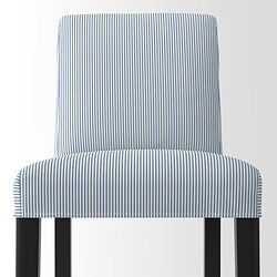 BERGMUND - 吧台椅附靠背, 黑色/Fågelfors 彩色 | IKEA 線上購物 - PE824595_S3