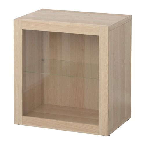 BESTÅ - shelf unit with glass door, Sindvik white stained oak effect | IKEA Taiwan Online - PE537328_S4
