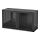 BESTÅ - shelf unit with glass doors, Sindvik black-brown | IKEA Taiwan Online - PE537284_S1