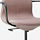 LÅNGFJÄLL - conference chair with armrests, Gunnared light brown-pink/black | IKEA Taiwan Online - PE685894_S1