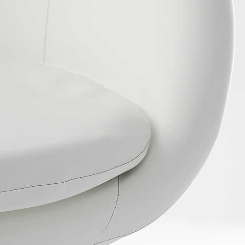 SKRUVSTA - swivel chair, Ysane white | IKEA Taiwan Online - PE709347_S4
