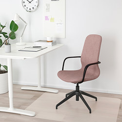 LÅNGFJÄLL - 會議椅, Gunnared 深灰色/黑色 | IKEA 線上購物 - PE735479_S3