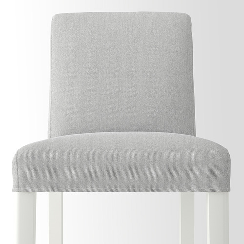 BERGMUND bar stool with backrest