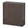 BESTÅ - shelf unit with door, black-brown/Selsviken high-gloss/brown | IKEA Taiwan Online - PE537219_S1