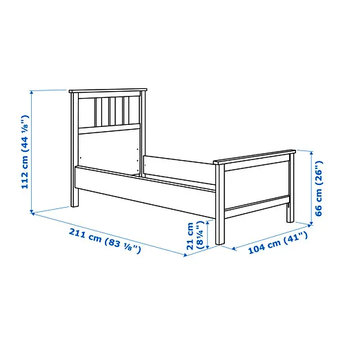 HEMNES 床框