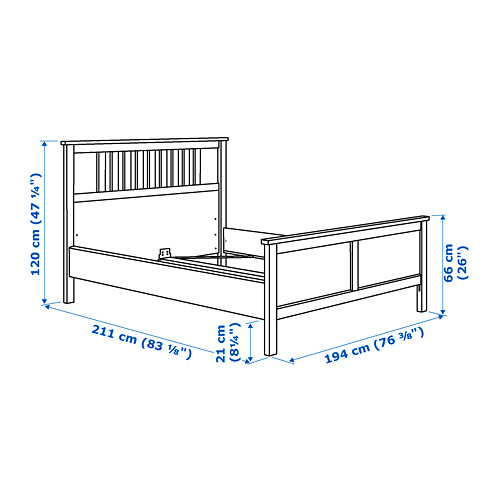 HEMNES 臥室家具 4件組