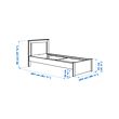 SONGESAND bed frame