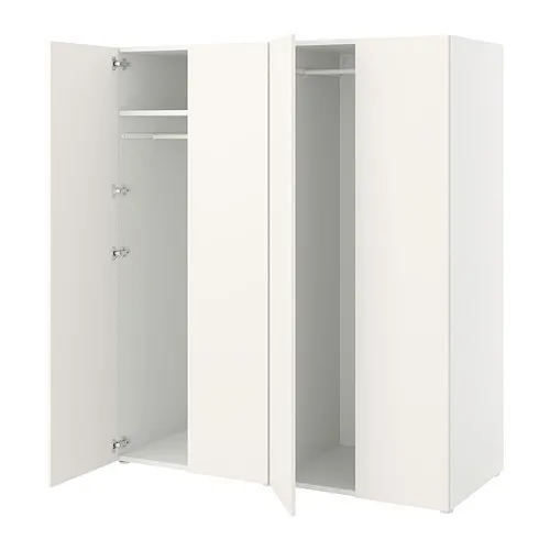 PLATSA - 四門衣櫃/衣櫥, 白色/Fonnes 白色, 160x57x181 公分 | IKEA 線上購物 - PE846527_S4