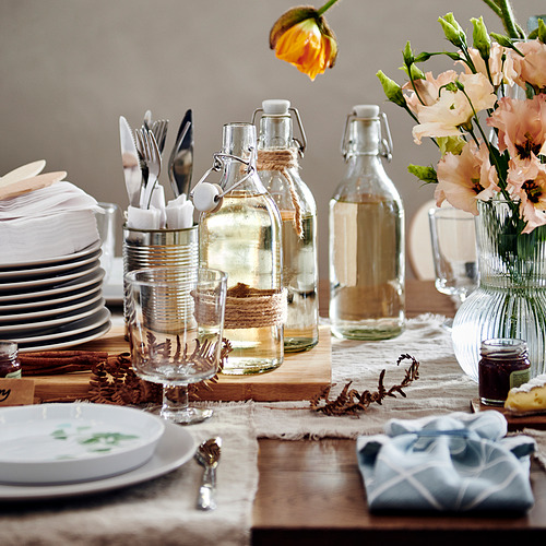 KORKEN bottle with stopper