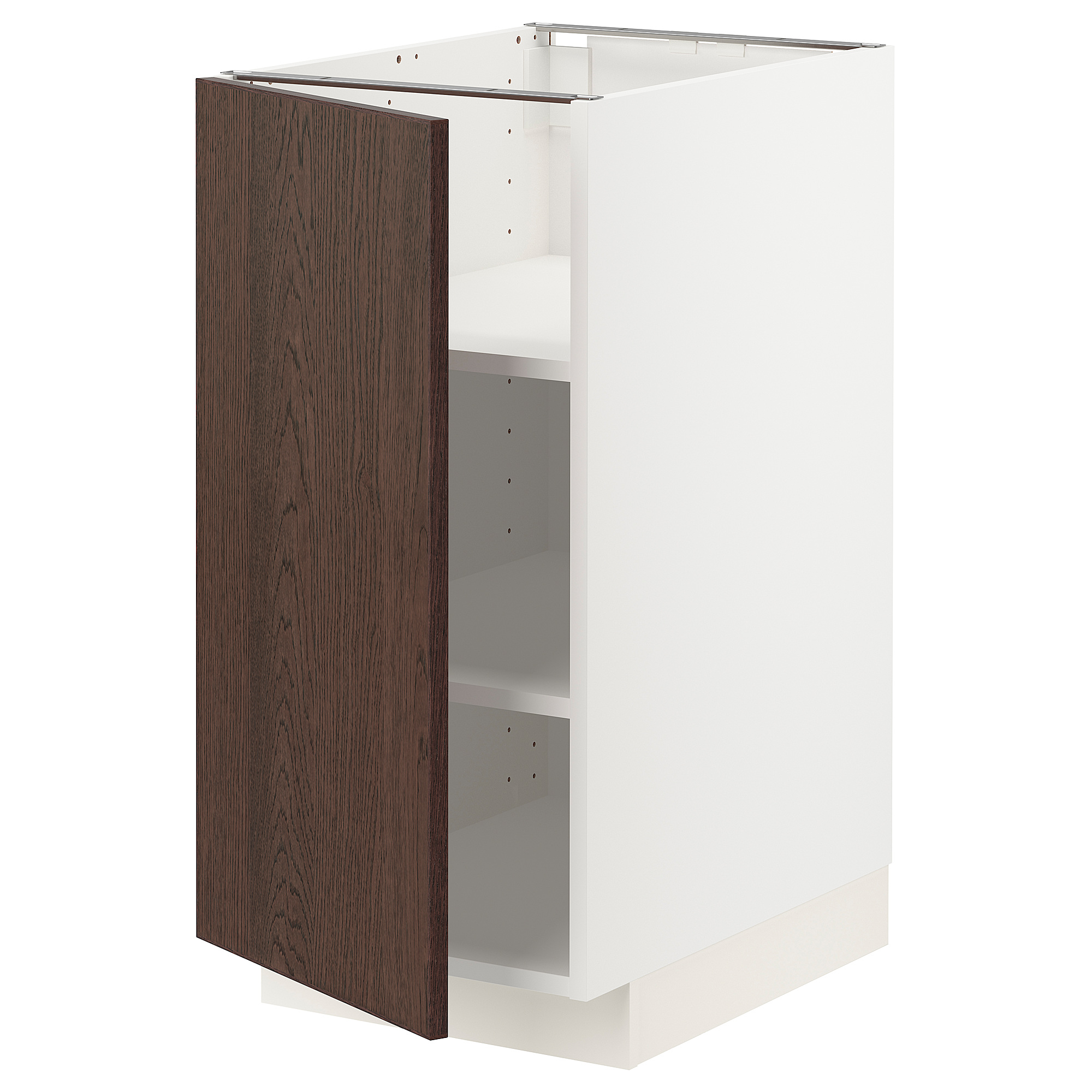 METOD base cabinet with shelves