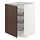 METOD - base cabinet with wire baskets, white/Sinarp brown | IKEA Taiwan Online - PE802312_S1