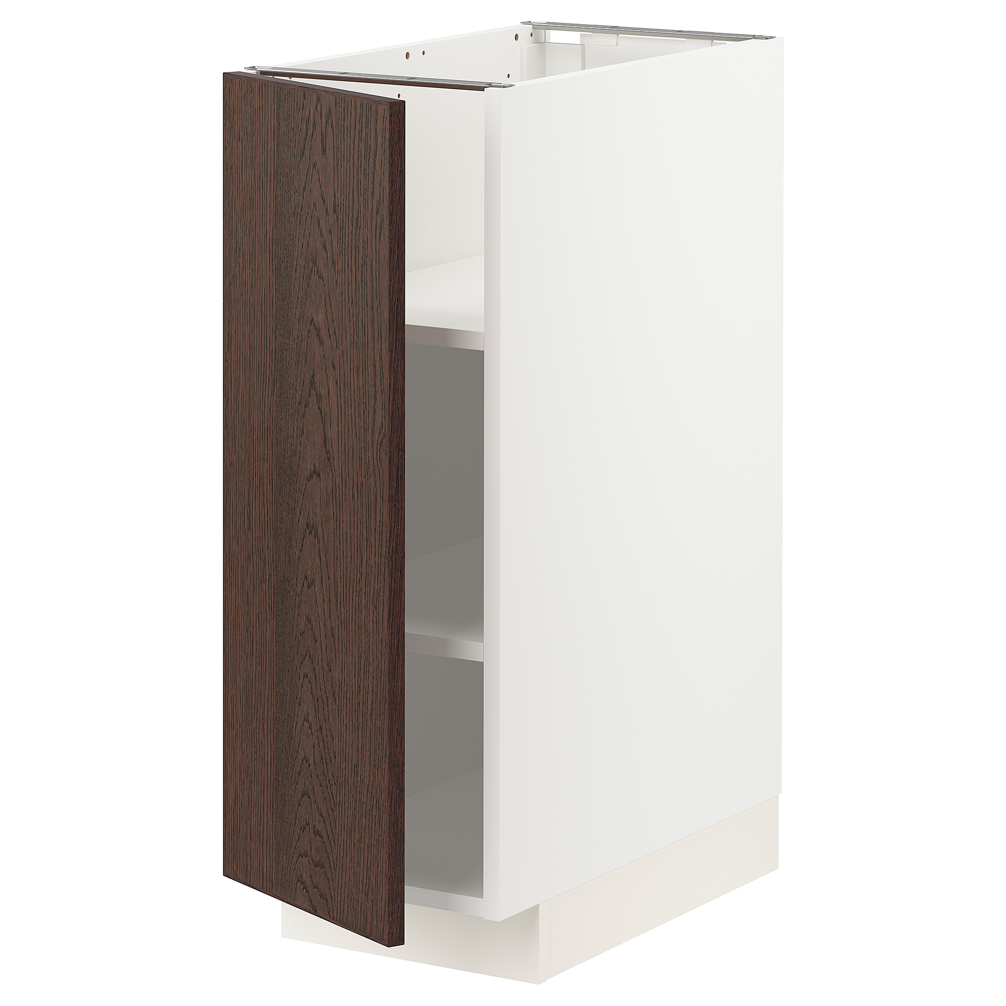 METOD base cabinet with shelves