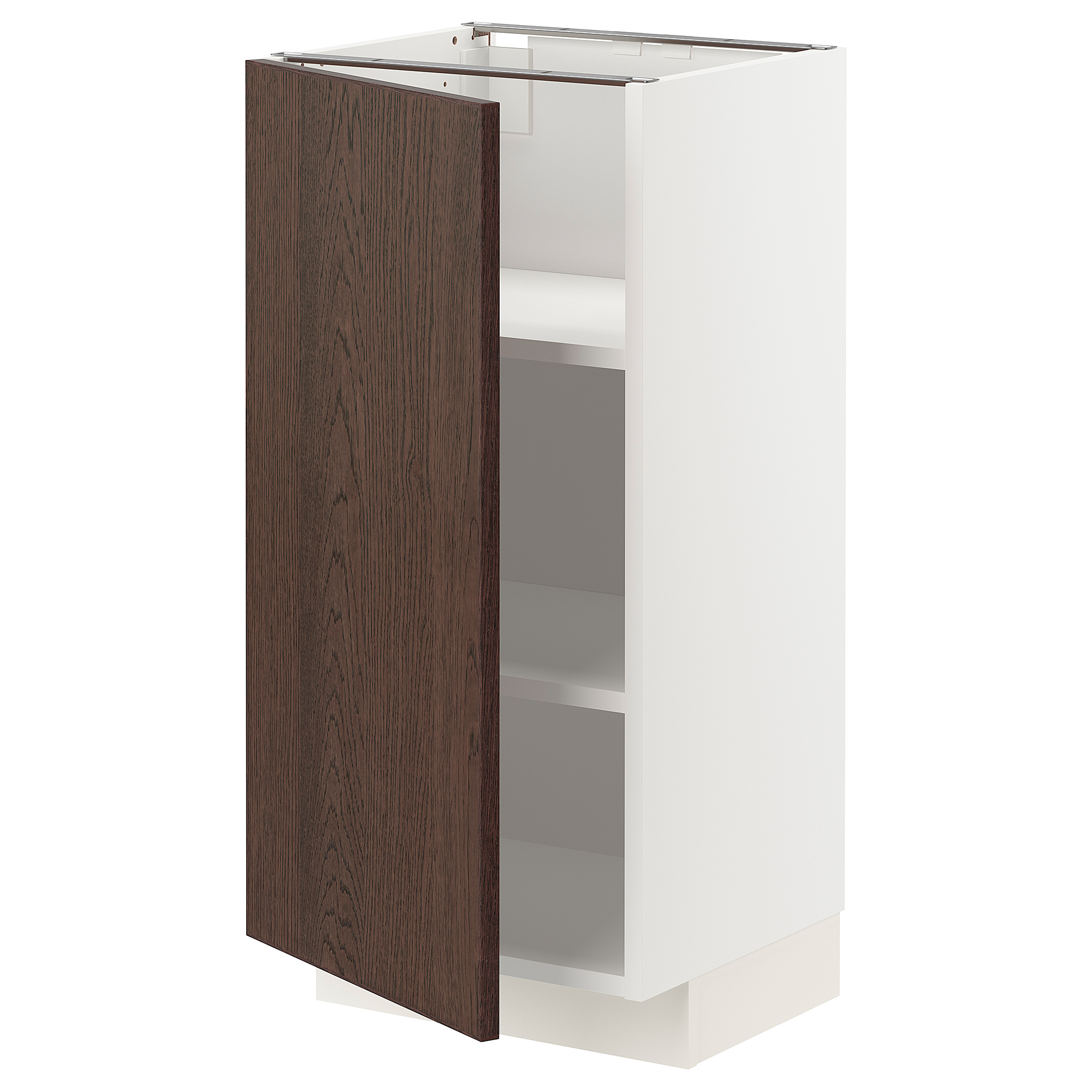 METOD base cabinet with shelves