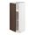 METOD - base cabinet with shelves, white/Sinarp brown | IKEA Taiwan Online - PE802296_S1