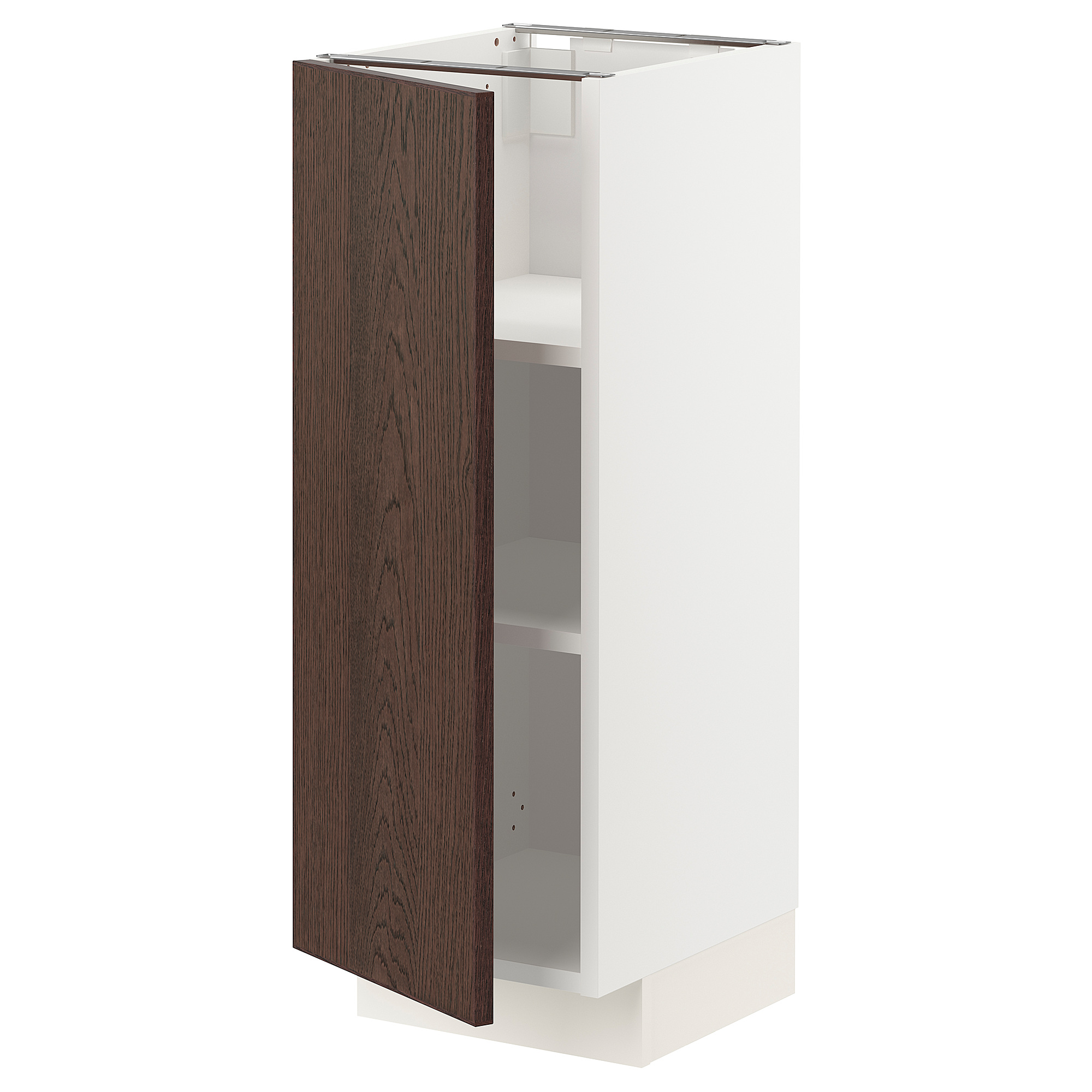 METOD base cabinet with shelves