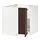 METOD - corner base cabinet with carousel, white/Sinarp brown | IKEA Taiwan Online - PE802434_S1