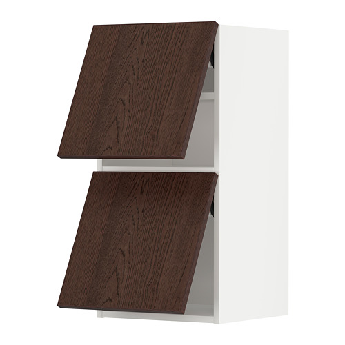 METOD wall cabinet horizontal w 2 doors