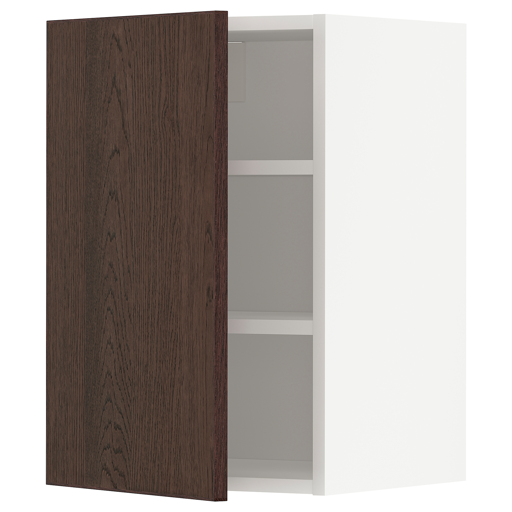 METOD wall cabinet with shelves