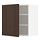 METOD - wall cabinet with shelves, white/Sinarp brown | IKEA Taiwan Online - PE802328_S1