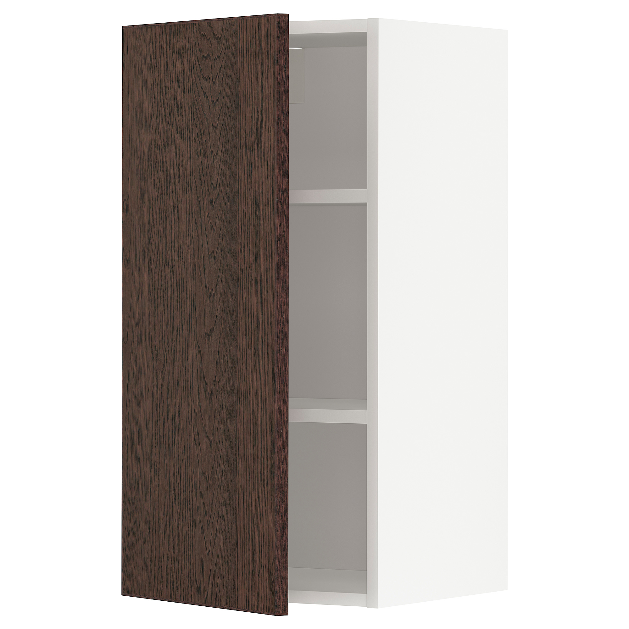 METOD wall cabinet with shelves