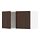 METOD - wall cabinet with 2 doors, white/Sinarp brown | IKEA Taiwan Online - PE802394_S1