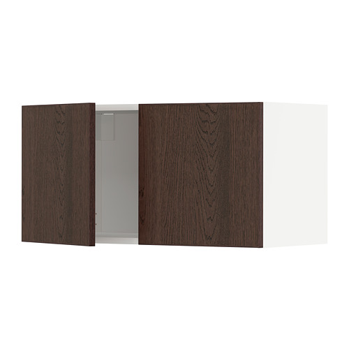 METOD wall cabinet with 2 doors