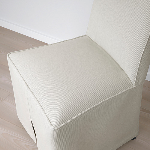 BERGMUND chair with long cover