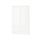 VOXTORP - 轉角底櫃門板 2件裝, 右開式/高亮面 白色, 25x80 公分 | IKEA 線上購物 - PE659244_S1