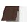 METOD - wall cabinet horizontal w push-open, white/Sinarp brown | IKEA Taiwan Online - PE802334_S1