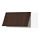 METOD - wall cabinet horizontal w push-open, white/Sinarp brown | IKEA Taiwan Online - PE802335_S1