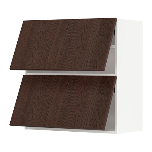 METOD wall cabinet horizontal w 2 doors