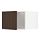 METOD - top cabinet for fridge/freezer, white/Sinarp brown | IKEA Taiwan Online - PE802478_S1