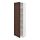 METOD - high cabinet with shelves, white/Sinarp brown | IKEA Taiwan Online - PE802463_S1