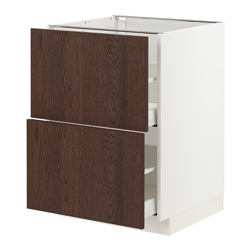 METOD/MAXIMERA base cb 2 fronts/2 high drawers