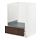 METOD/MAXIMERA - base cabinet for oven with drawer, white/Sinarp brown | IKEA Taiwan Online - PE802494_S1