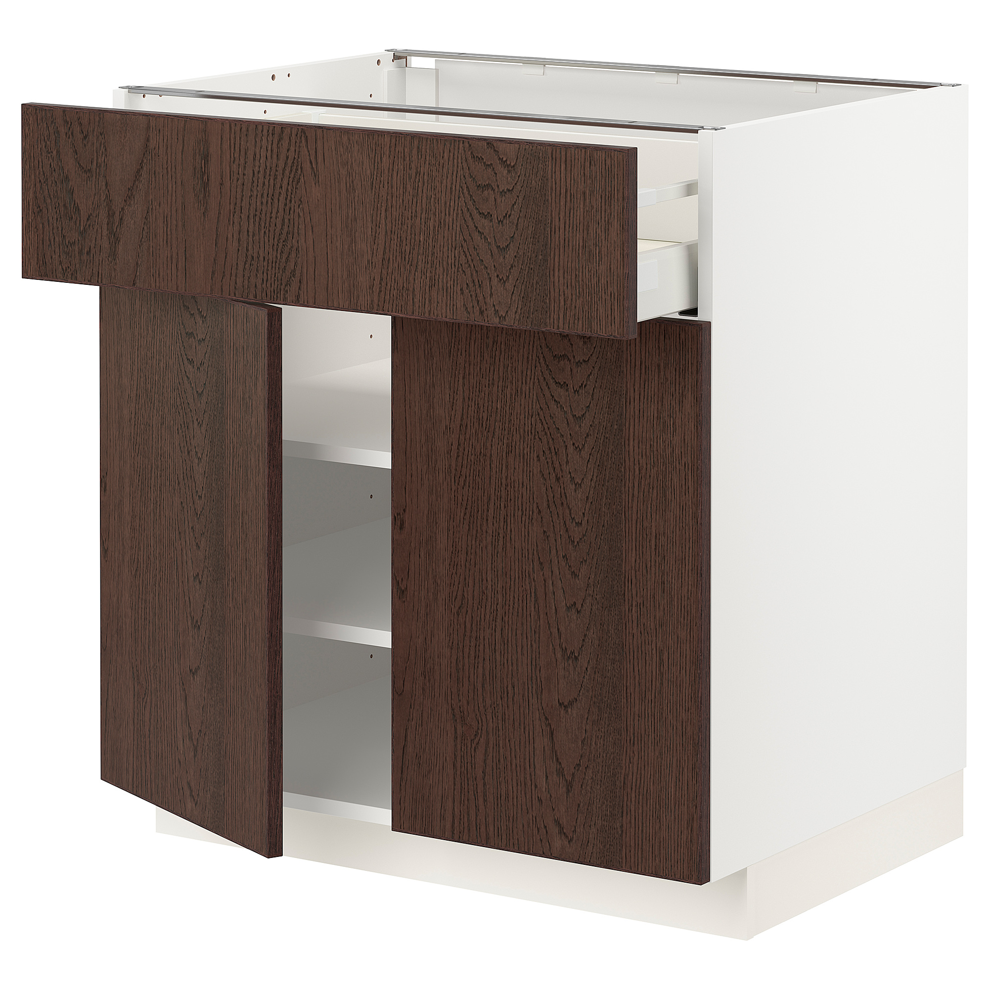 METOD/MAXIMERA base cabinet with drawer/2 doors