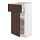 METOD/MAXIMERA - 底櫃附抽屜/門板, 白色/Sinarp 棕色 | IKEA 線上購物 - PE802390_S1