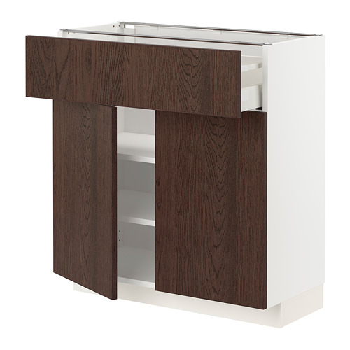 METOD/MAXIMERA - base cabinet with drawer/2 doors | IKEA Taiwan Online - PE802437_S4