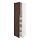 METOD/MAXIMERA - 雙門高櫃附4抽屜, 白色/Sinarp 棕色 | IKEA 線上購物 - PE802459_S1