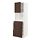 METOD/MAXIMERA - hi cab f micro combi w door/3 drwrs, white/Sinarp brown | IKEA Taiwan Online - PE802300_S1