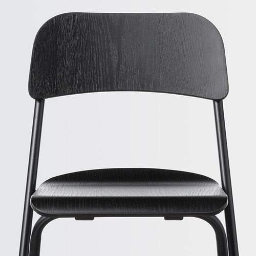 FRANKLIN - 折疊吧台椅, 黑色/黑色 | IKEA 線上購物 - PE846795_S4
