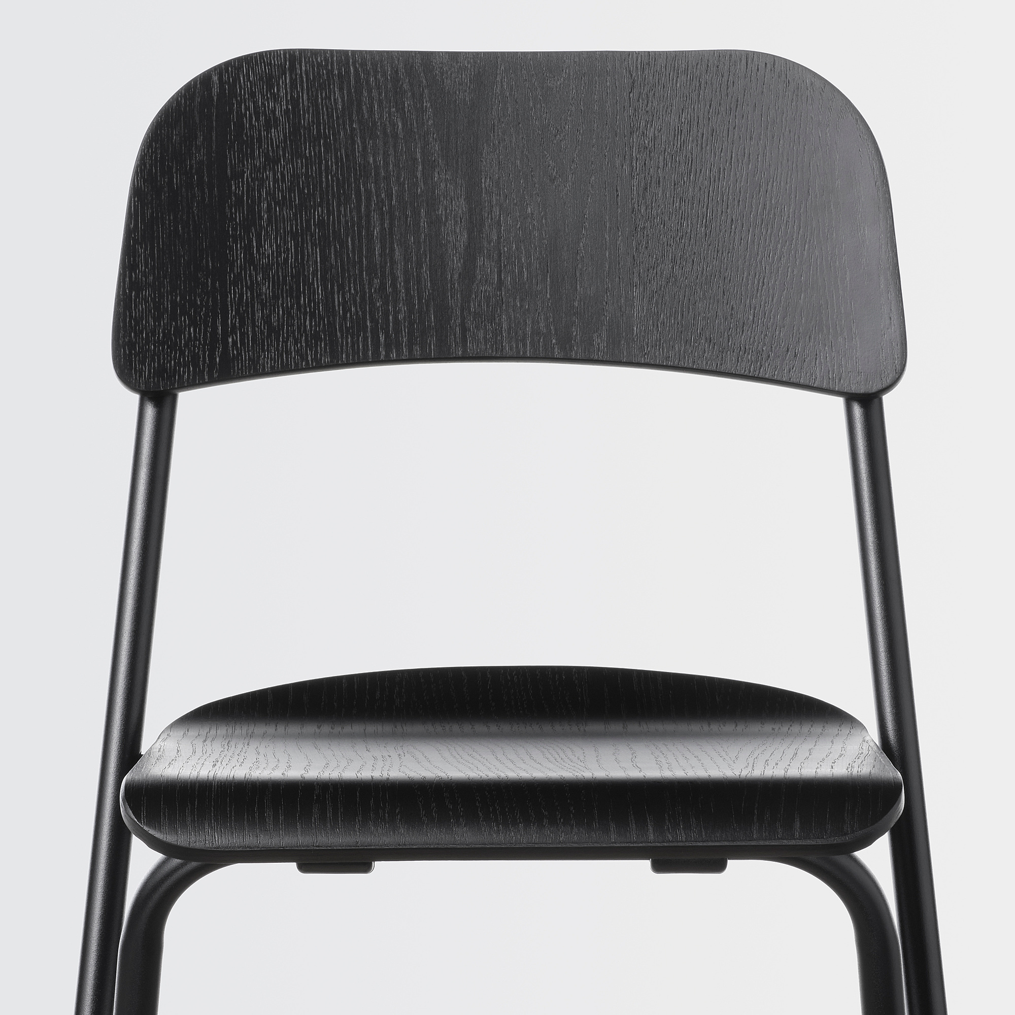 FRANKLIN bar stool with backrest, foldable