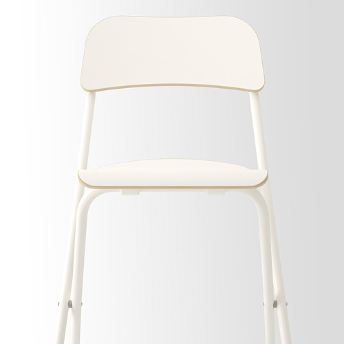 FRANKLIN bar stool with backrest, foldable