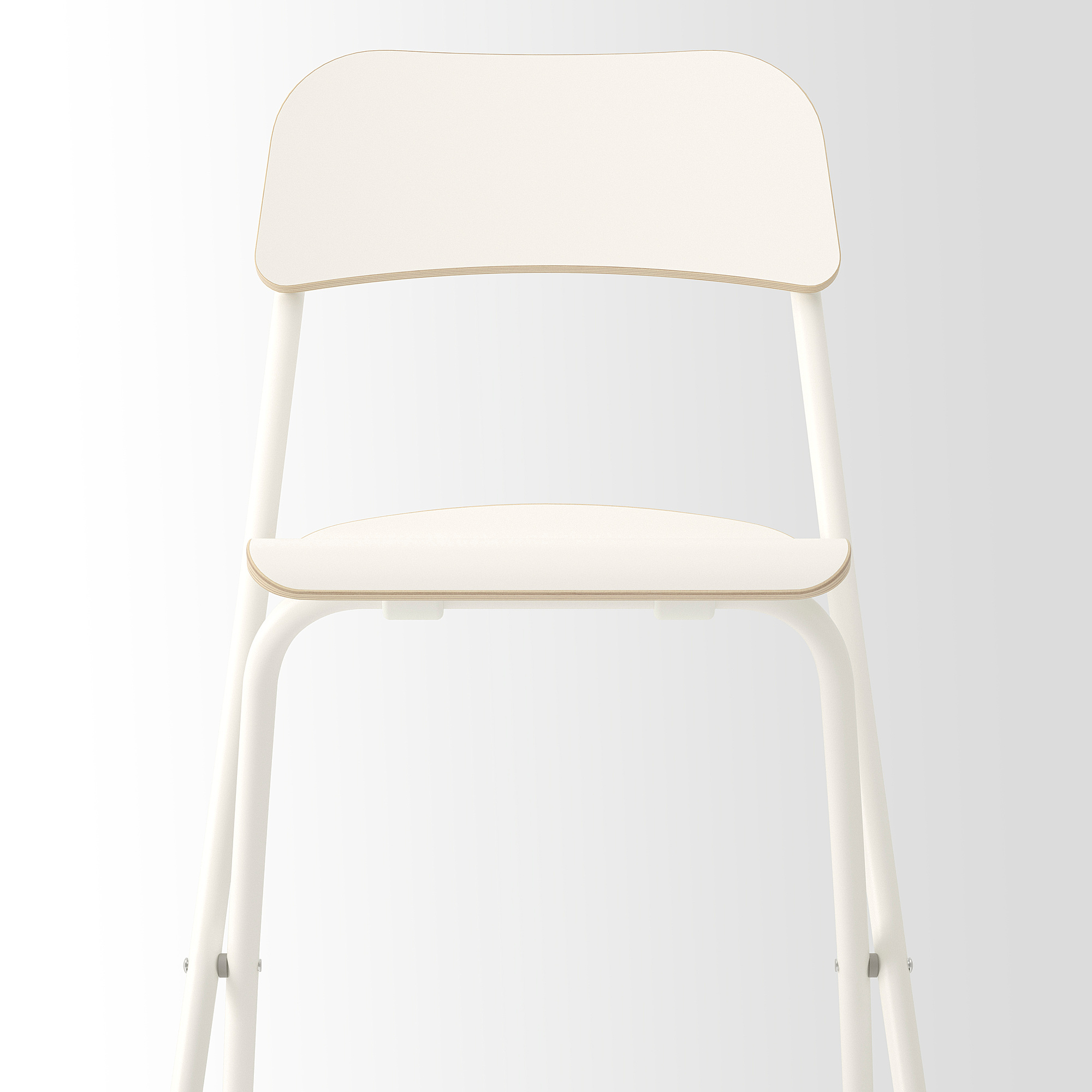 FRANKLIN bar stool with backrest, foldable