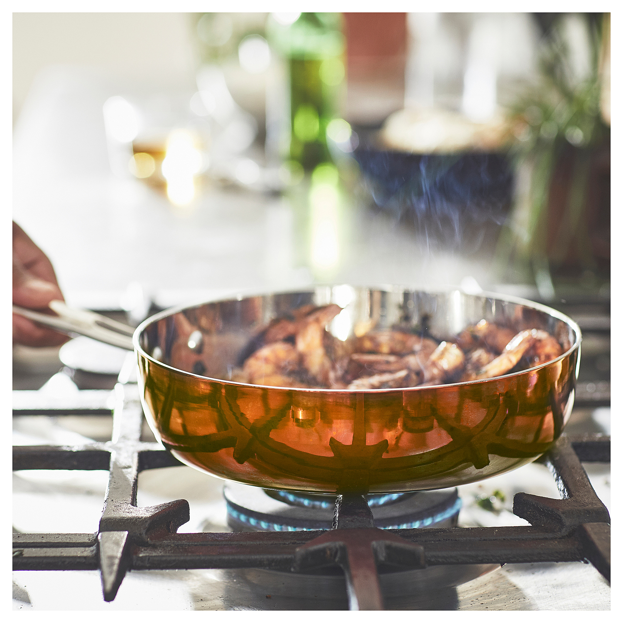 FINMAT sauté pan with lid