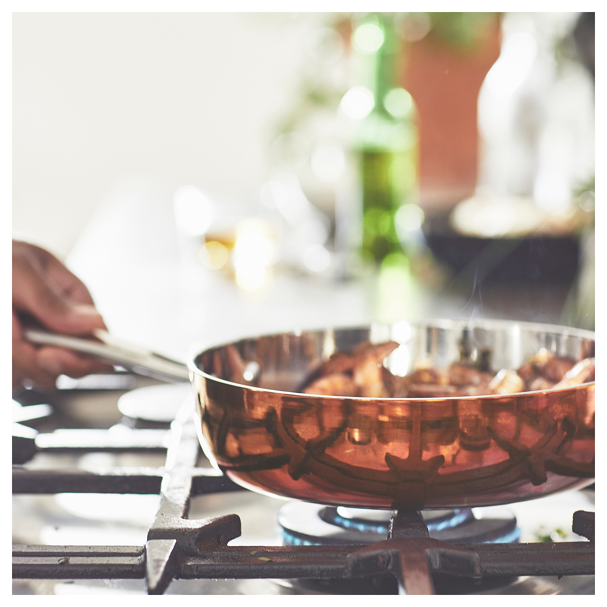 FINMAT sauté pan with lid