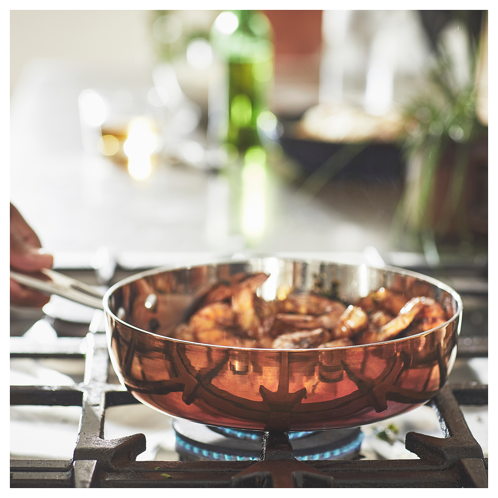 FINMAT sauté pan with lid