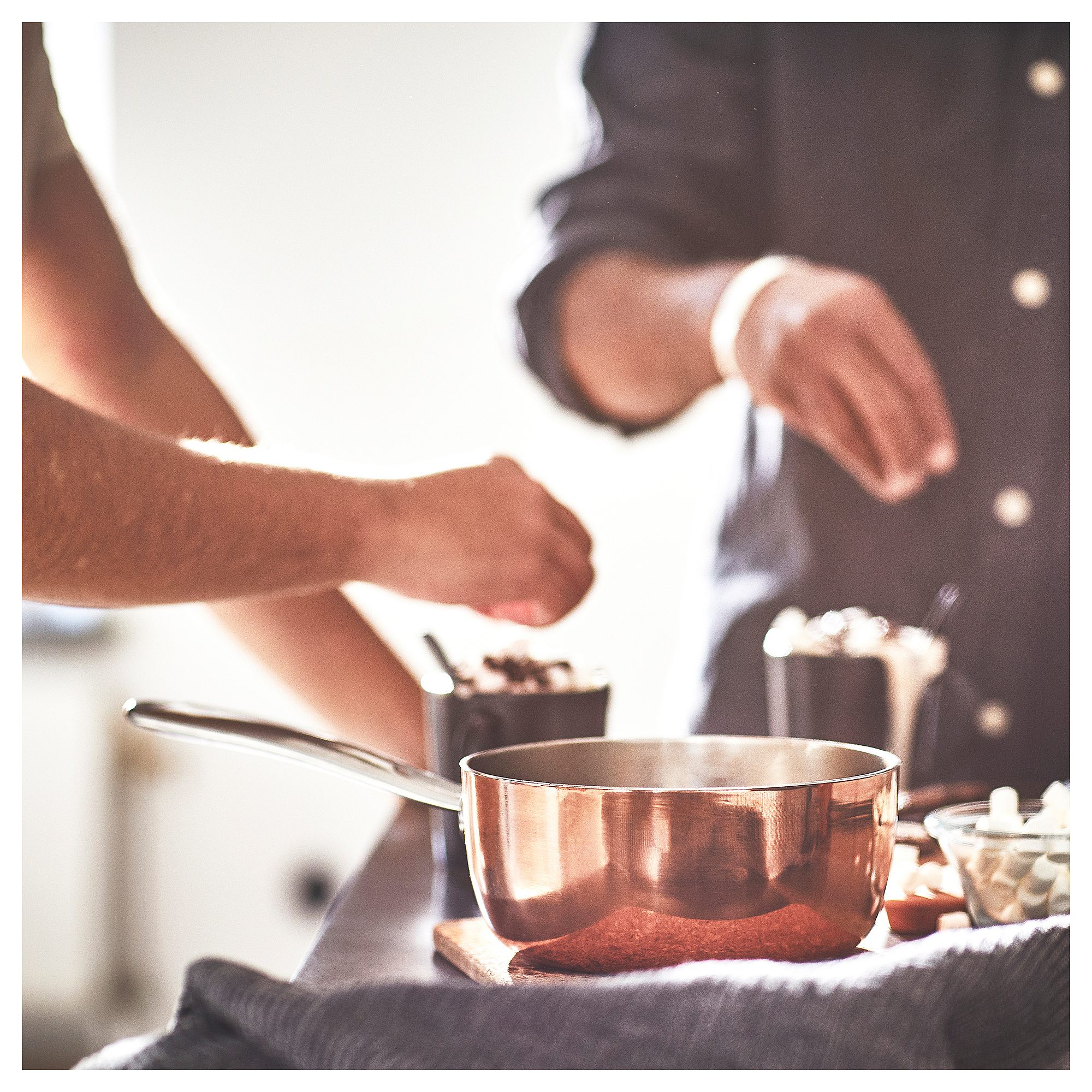 FINMAT saucepan with lid