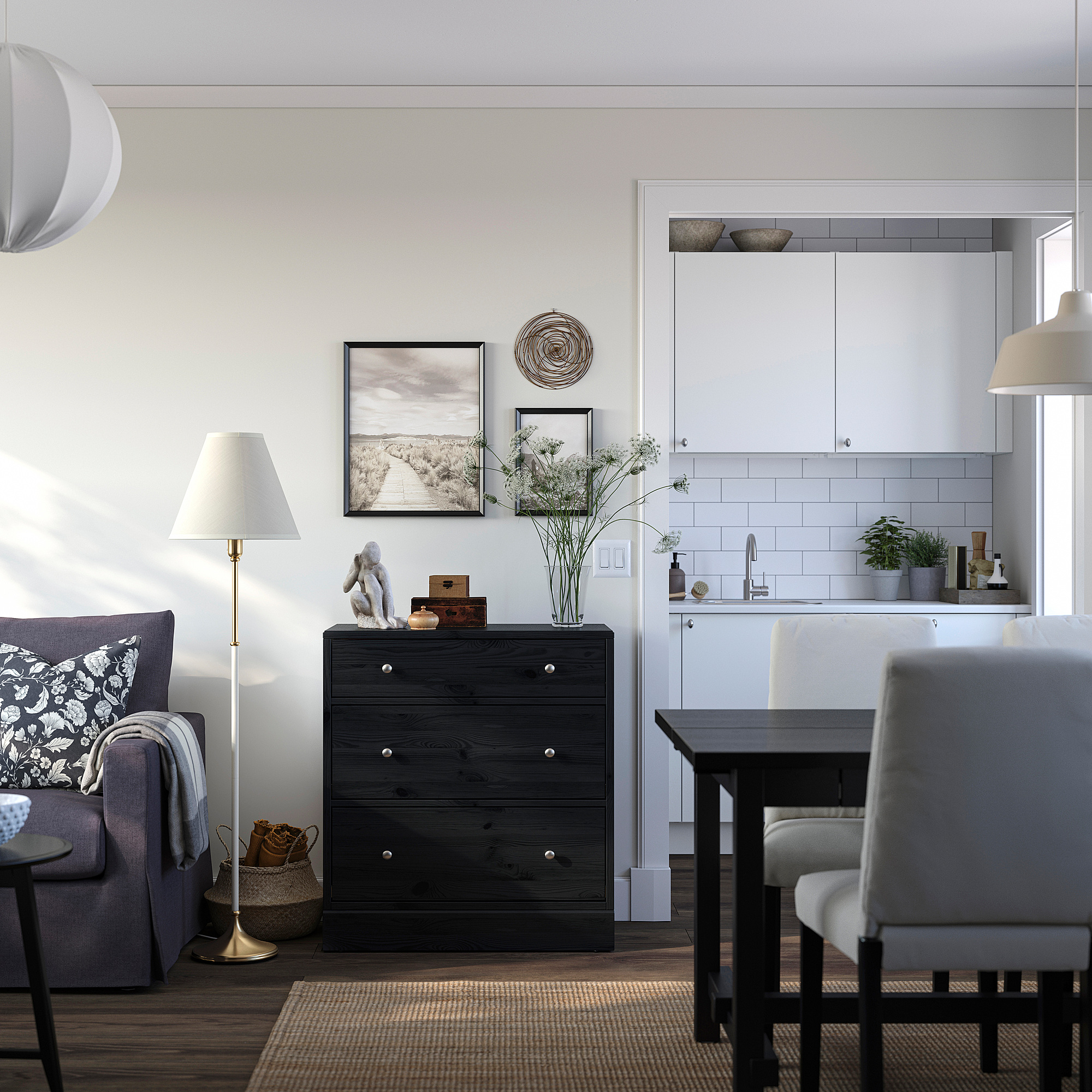 HAVSTA 抽屜櫃/3抽