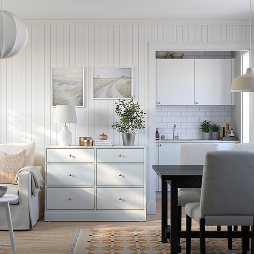 HAVSTA chest of 6 drawers